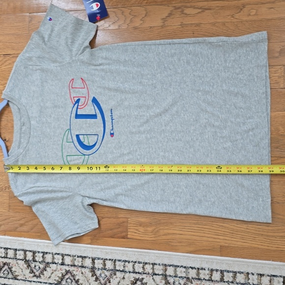 CHAMPION BRAND SIGNATURE BOYS GRAY SHORT SLEEVE TEE-SHIRT SIZE XL 18/20 - Picture 10 of 13